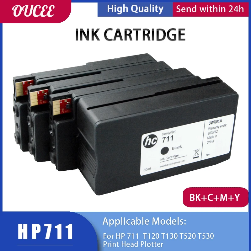 cartucho de tinta para hp offconjunto print head plotter compativel para hp 711 hp711 t120 t520 t530 cq890 cq893 01