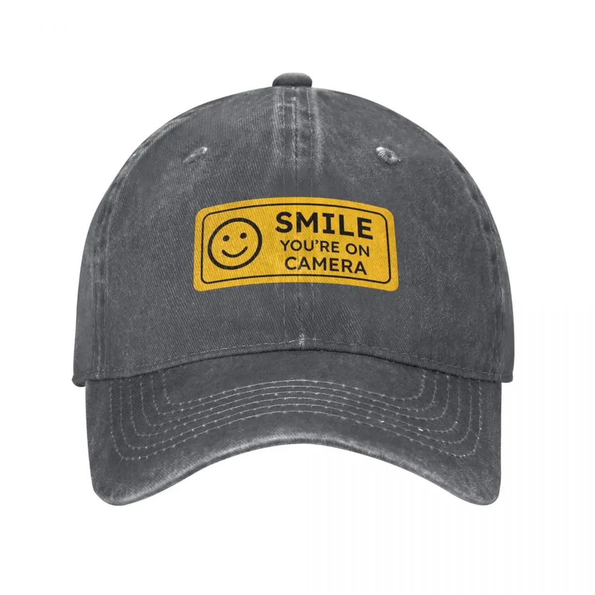 

Smile youre on camera Baseball Cap Cosplay Dropshipping Trucker Hats For Men Women's