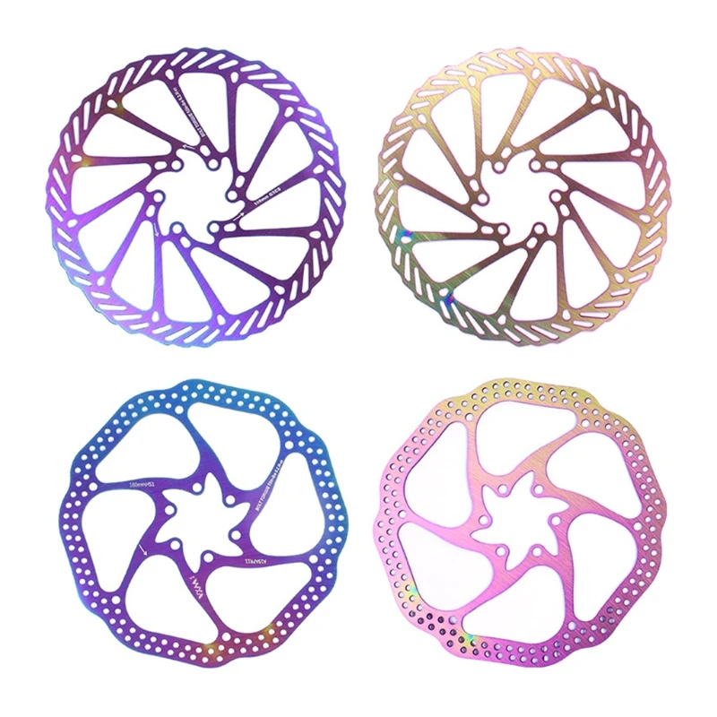 

For MTB Road Bike, BMX 180mm Disc Brake Rotor Rotors 2 Colors Optional N58B