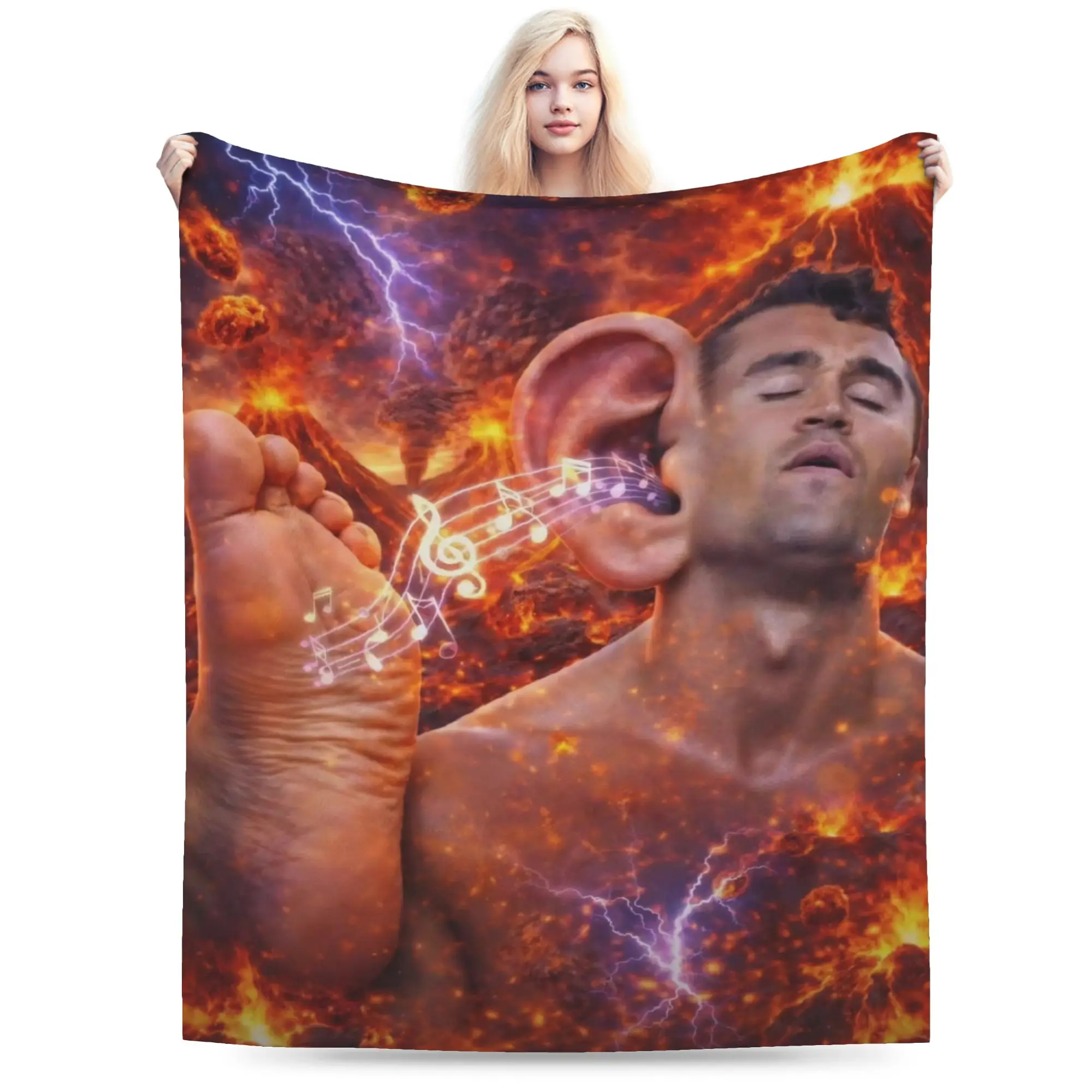 Charlie Kirk funny meme Stuff Blanket Soft Coral Fleece Plush  Throw Blankets Cozy Quilt