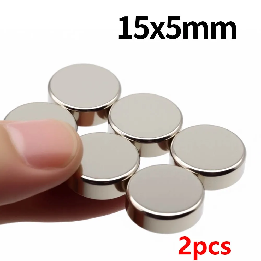 15x5mm Superstarker Neodym-Magnet N35 NdfeB Permanentmagnet imanes Runde leistungsstarke Magnete Kühlschrankmagnet