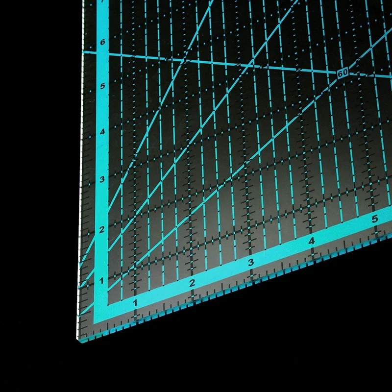 Линейка для квилтинга 6 шт., квадратная акриловая линейка для квилтинга и прозрачная акриловая линейка
