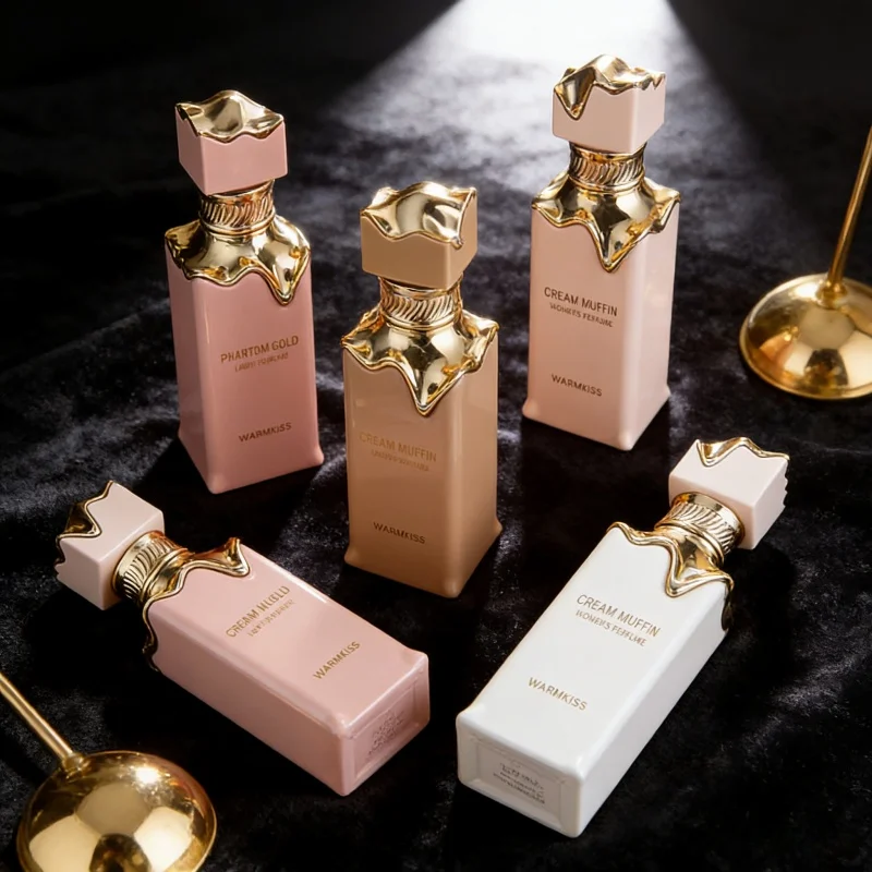 

50ml Arabian Women's Perfume, Caramel Vanilla & Cream Muffin Scent Light Fresh Floral Fruity Body Spray, Long Lasting Fragrance