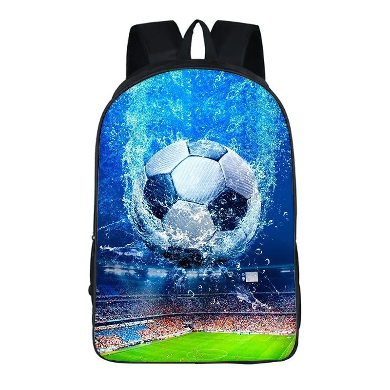 Soccer Print Backpack  for Child Light Weight Child Fashion Student Knapsack Best Gift  School Large Capacity Backpack