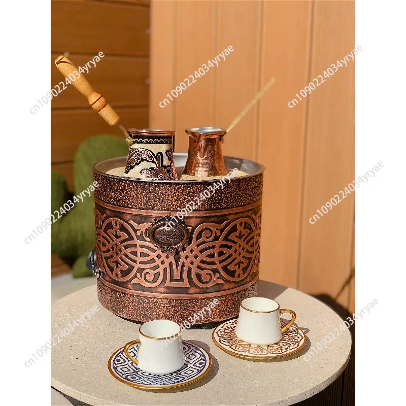 Authentic Turkish Arab copper electric hot sand coffee machine heater