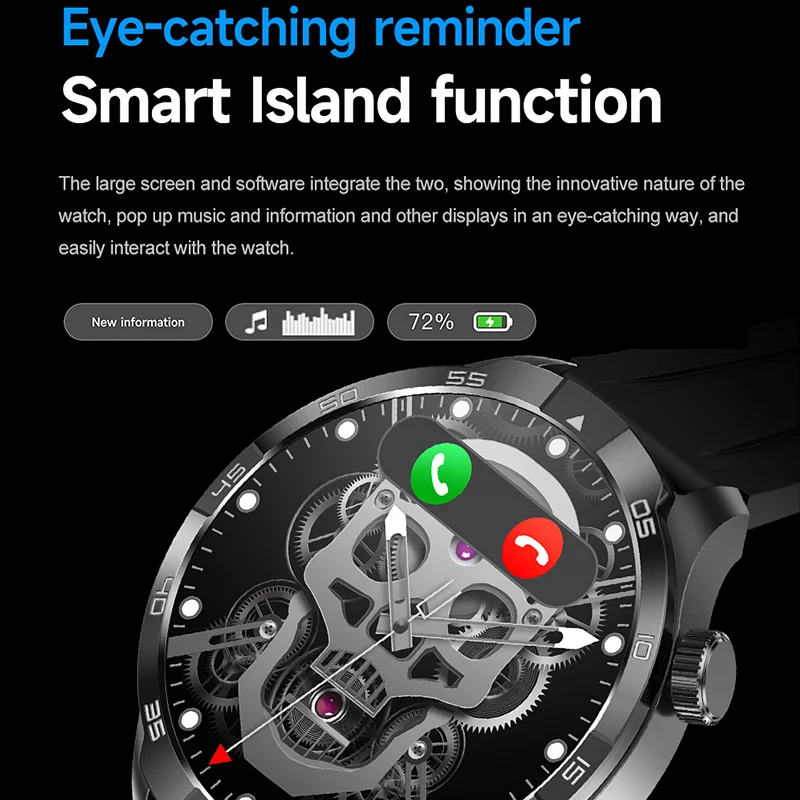 For HUAWEI GT4 Pro GPS NFC Smart Watch Men 360*360 AMOLED Screen Heart rate Bluetooth Call IP68 Waterproof Man Smartwatch 2024