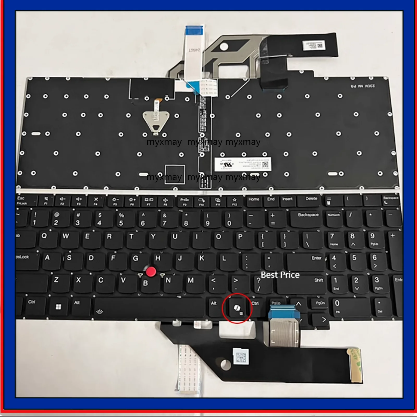 

US for Lenovo ThinkPad E16 Gen 1 E16 Gen 2 16 "E16 AI 2024 Laptop Keyboard