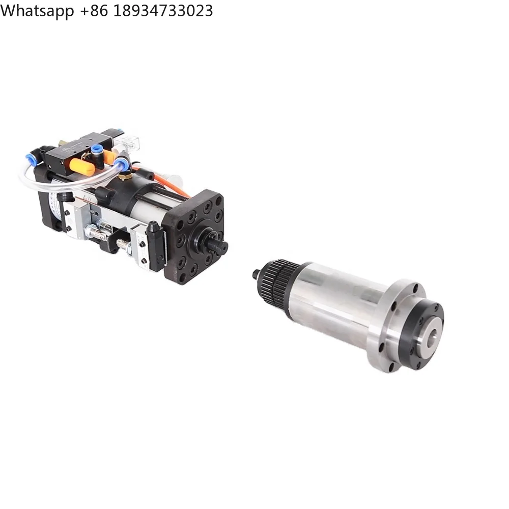 Machine Center ISO20 Spindle with Pneumatic air Cylinder  8000rpm Belt Driven Atc Spindle
