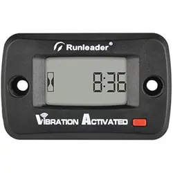 Self Powered Digital Wireless Hour Meter Vibration Maintenance Reminder User Lock Shutdown for Generator Marine ATV Outboard Pum