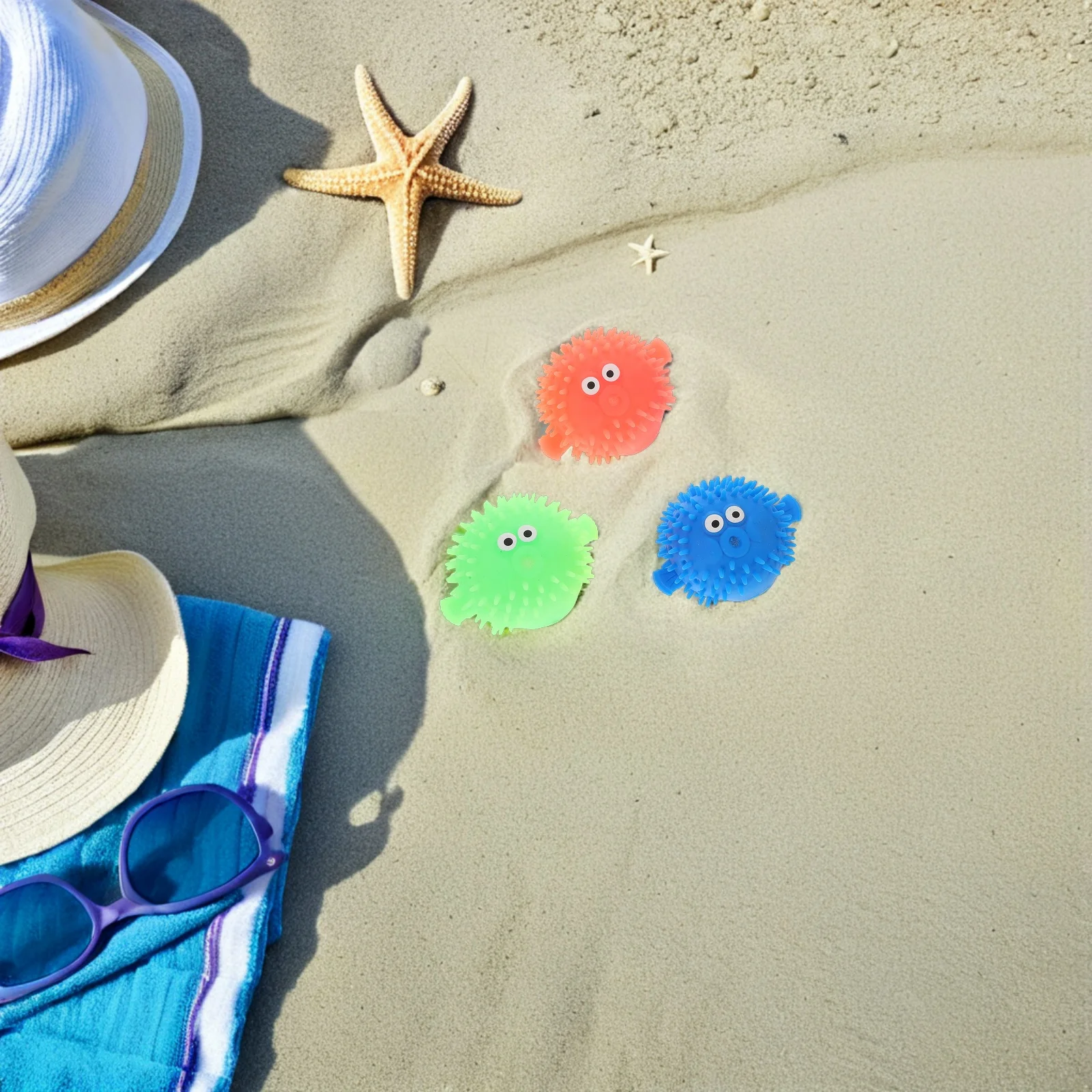 

3Pcs Clownfish Swimming Fish Summer Pool Diving Kids Outdoor Beach Dive Play Accessories Toddler Pool Toys Water Toy