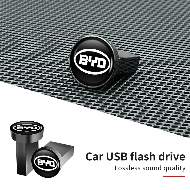 Car Interior 16/32/64GB USB Flash Drives Mini Memory Stick Plug For BYD M6 G3 G5 T3 13 F3 F0 S6 S7 E5 E6 Tang Song Qing Yuan Max