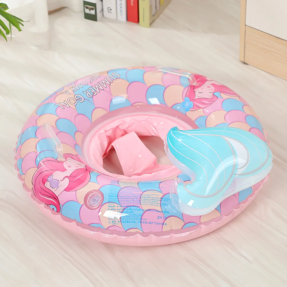 ROOXIN Child Baby Swim Ring Tube Inflatable Swimming Seat Ring For Kid Swimming Circle Float Swim Pool Toy Water Play Equipment