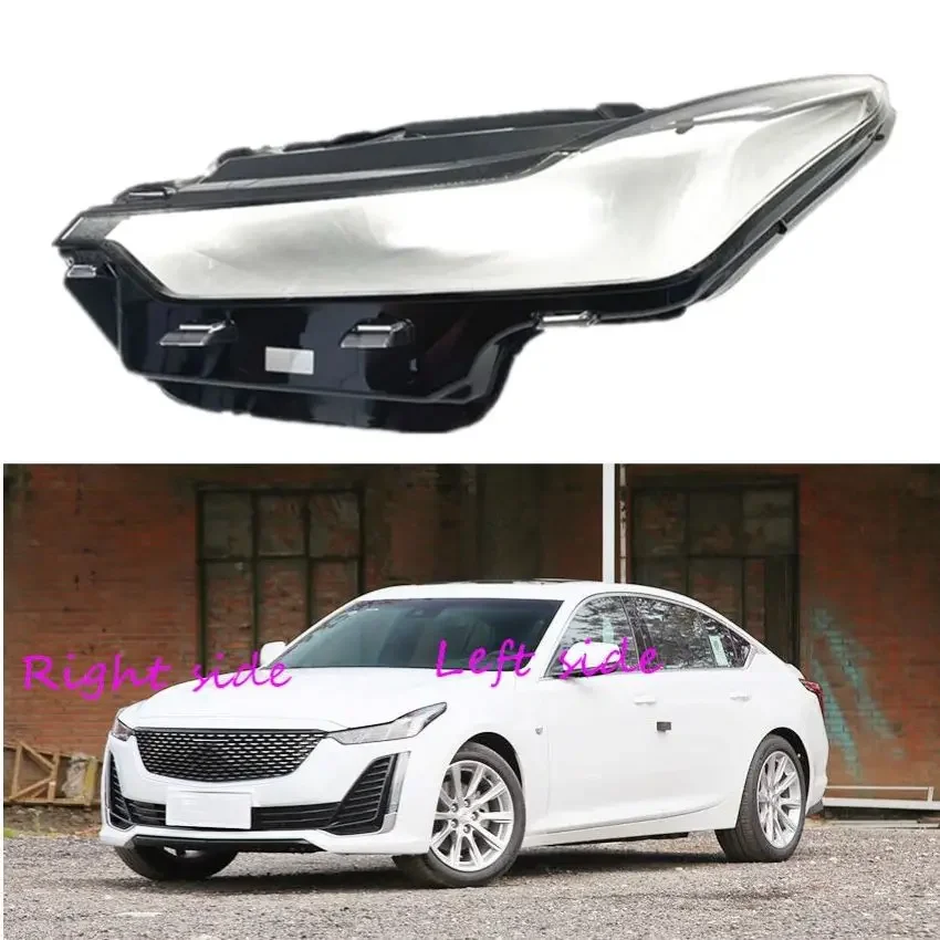 

For Cadillac CT5 2020 2021 2022 Car Headlight Shell Replacement Headlight Cover Headlamp Lens Headlight Glass Auto Shell Cover