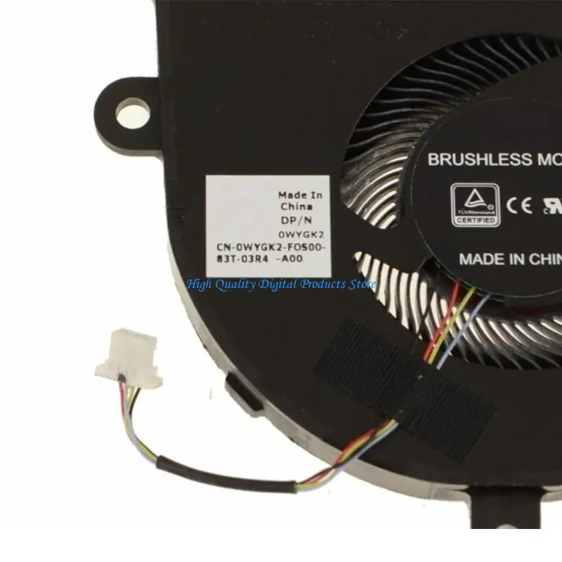 U2JE 위도 3490 e3490 냉각기 팬 고급 올인원 CPU 냉각 팬 과열 방지