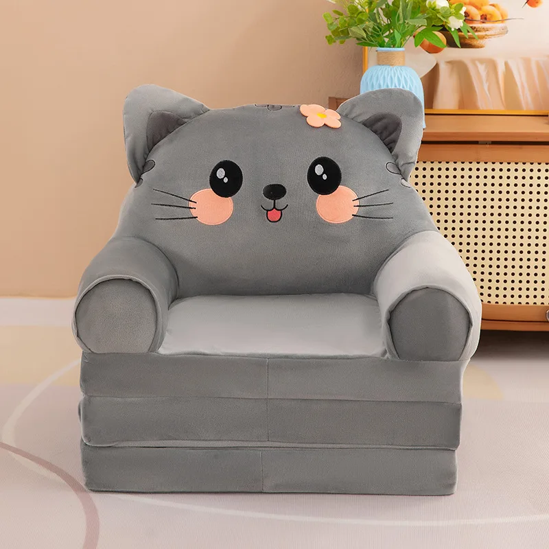 الجملة الكرتون الأطفال أريكة قابلة للطي الموسعة رياض الأطفال كرسي أطفال البراز هدية للإزالة وقابل للغسل #6