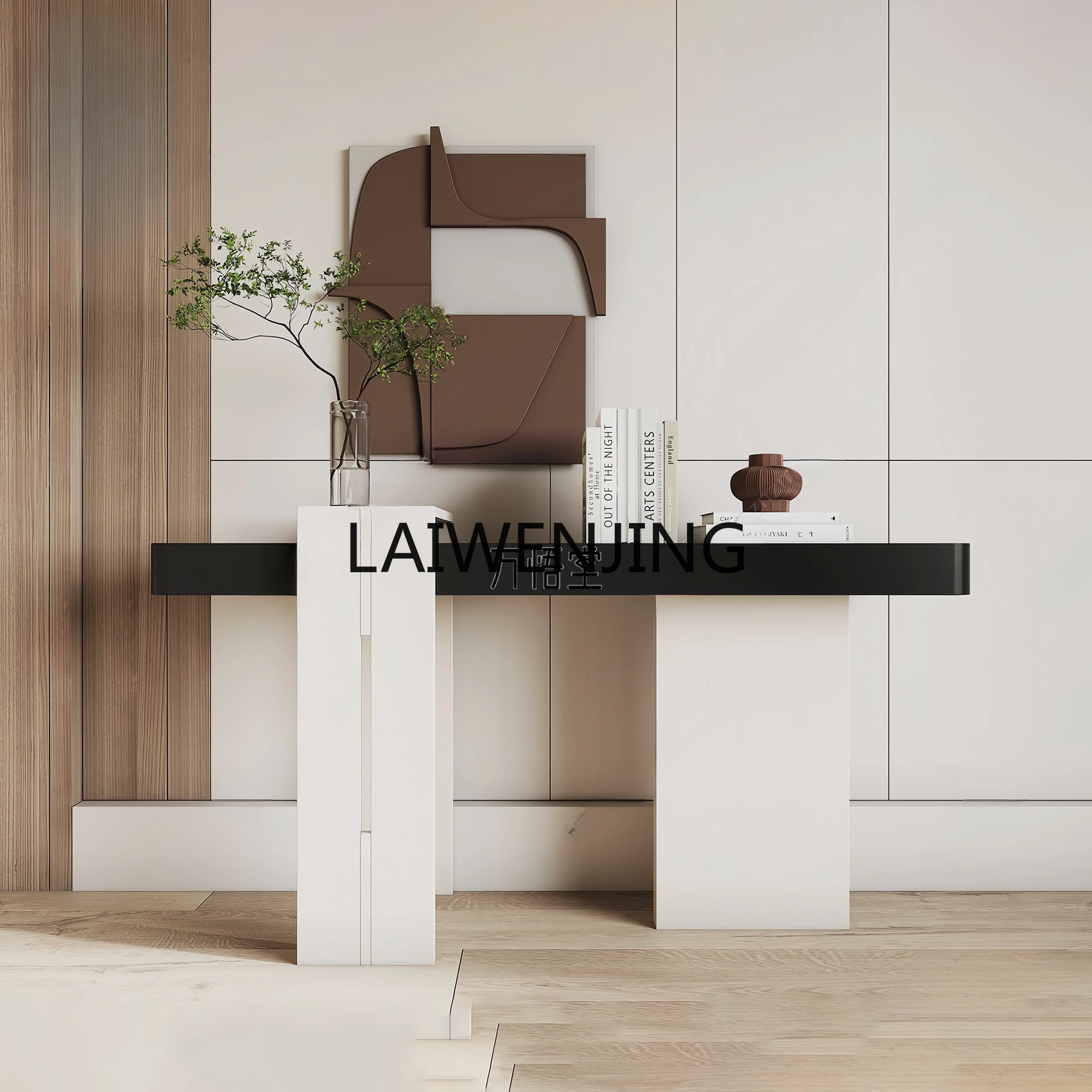 

MJY new Chinese-style solid wood decorative entrance cabinet display table