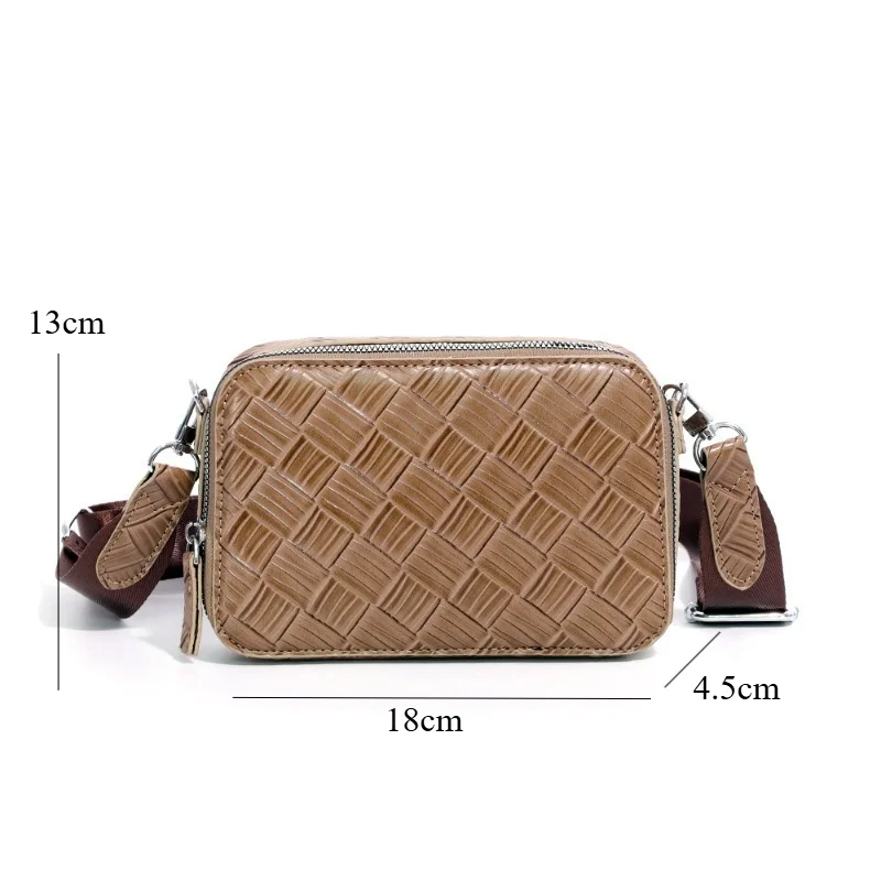 Modische Umhängetasche für Damen und Herren, Diamantmuster, Box-Umhängetaschen, Unisex, Luxusmarken-Design, Schultertasche, Mini-Handtasche aus PU-Leder – Detail 1