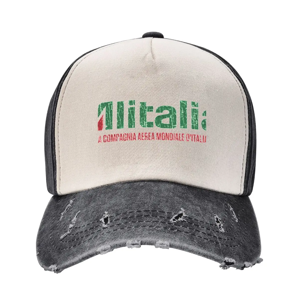 Alitalia - Italy's World Airline 1946 Baseball Cap dad hat Hood New Hat fishing hat Mens Tennis Women's