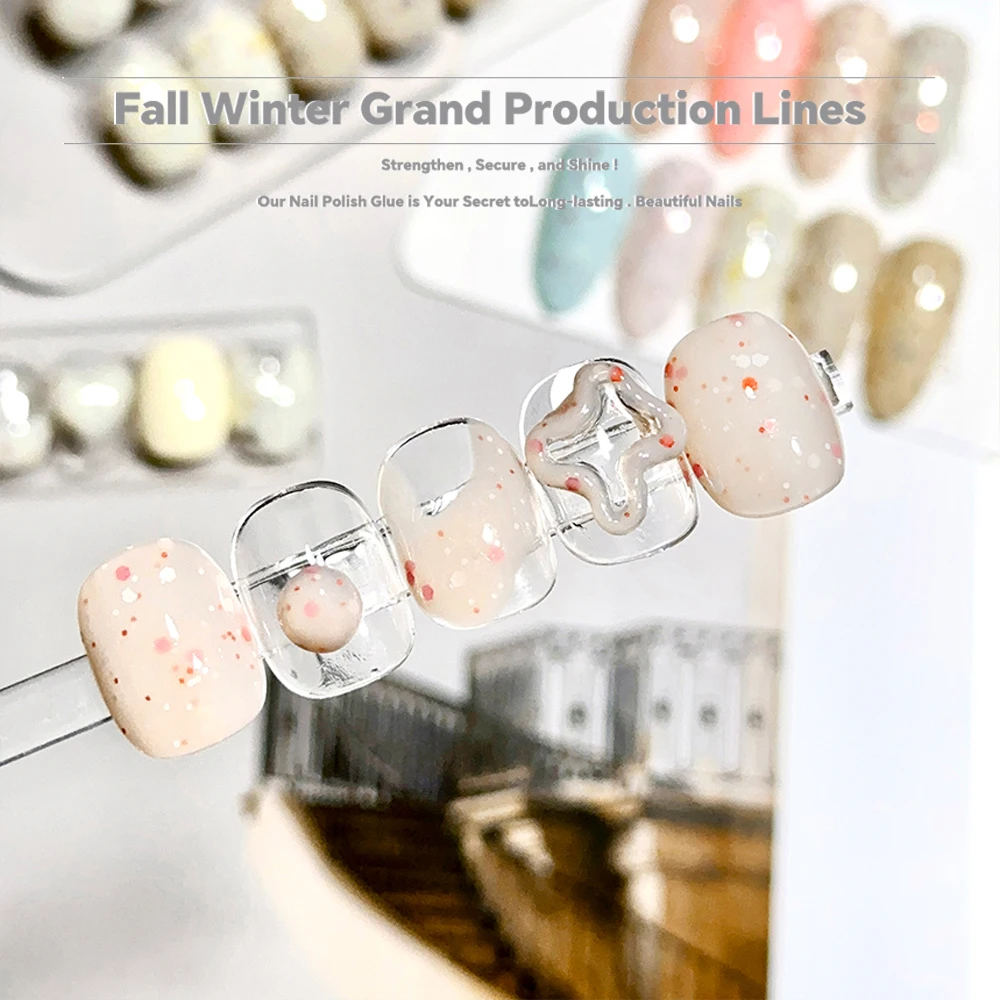 ヴェンディーニ 9色/セット ウズラの卵殻ジェルネイルポリッシュ ソークオフ UV LED スノーミルククリーム マニキュア ネイルニス カラーカード付き