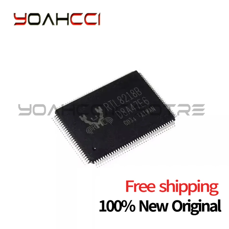 (2-10piece)100% New RTL8218B RTL8218B-CG RTL8218B-VC-CG QFP-128 Chipset Original free shipping