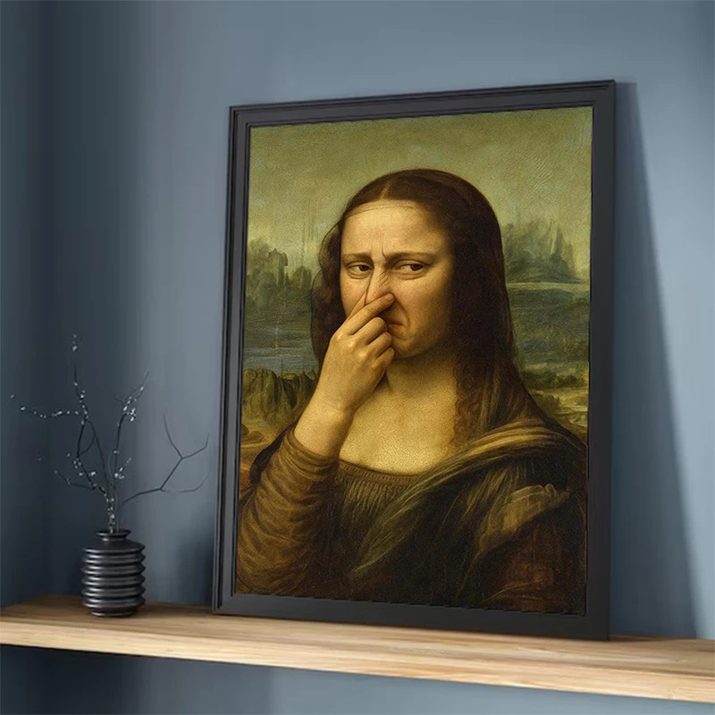 

Stinky Toilet Funny Art Posters Funny Celebrity Prints Canvas Painting Wall Decoration Poster Aesthetic Bathroom Decor