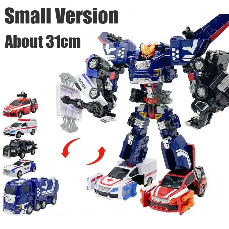 헬로카봇 Hello Carbot Penta Storm X Transformation Robot Anime Action Figures 5 In 1 Cars Combination Model Sets Boy Kids Toys Gift