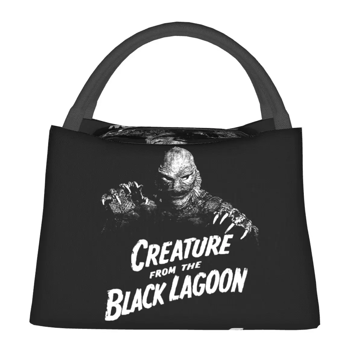 Creature From The Black Lagoon Lunch Bags Insulated Bento Box Lunch Tote Picnic Bags Thermal Bag for Woman Children Travel