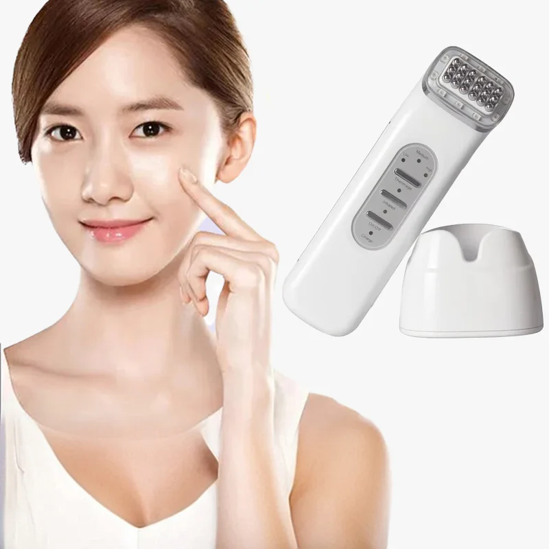 RF 얼굴 미용 마사지 기계 스킨 케어 주름 제거 주름 방지 미백 Rf 피부 강화 기계 얼굴 마사지
