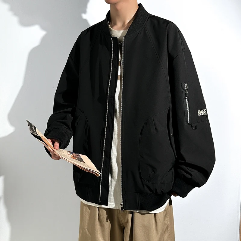 L-9XL Large Size Travel Jackets Autumn Men's Casual Stand-up Collar Loose Couple Wear Big Size Waterproof Mountaineering Coats