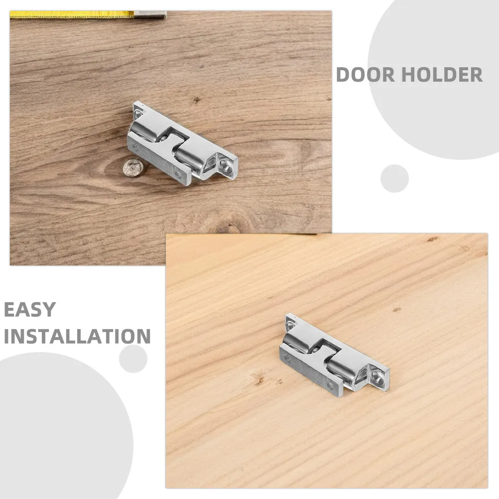 4Pcs Marine Door Holder Stainless Steel Wear Resistant Windproof Yacht Boat Cabin Secure Slam Latch Anti-Rattle Hardware