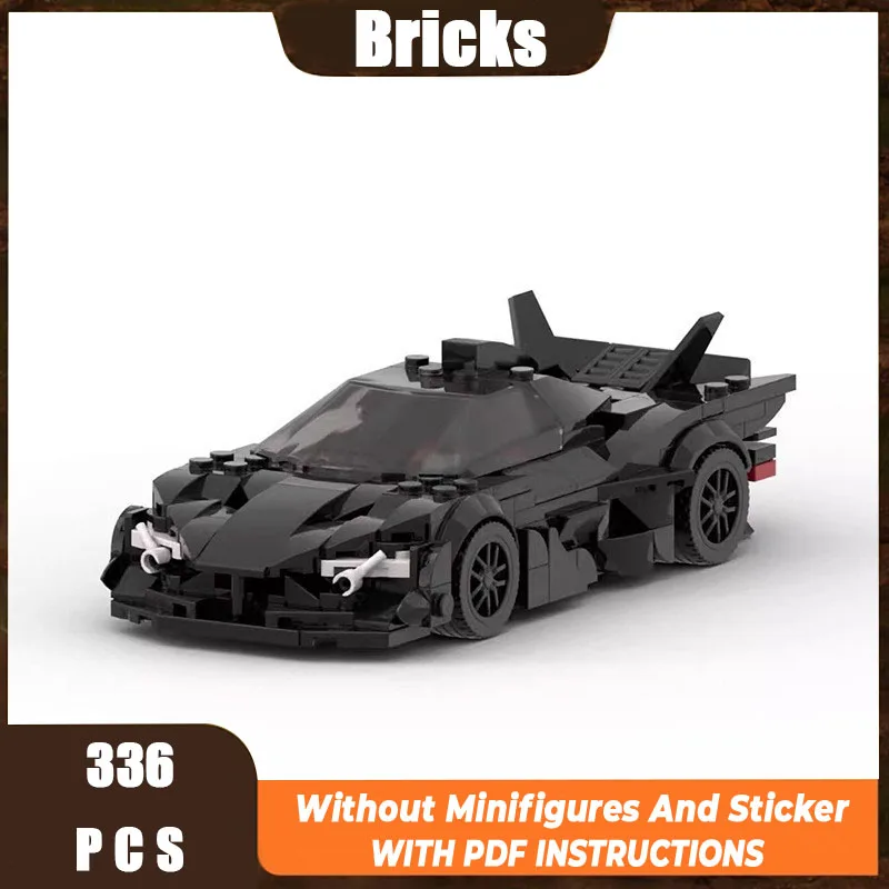 Moc 互換車モデル EVO スーパーカー技術モジュラービルディングブロックギフトクリスマス子供のおもちゃ DIY セットアセンブリ