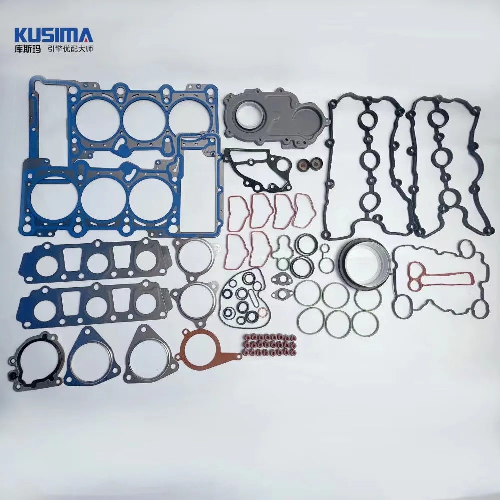 

НОВЫЙ комплект для ремонта двигателя, полный комплект прокладок для Audi New Q7 3.0T/C7 3.0T 15-18, прокладка высшего качества CRE, оптовая продажа