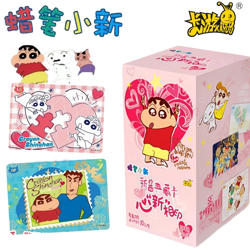 

KAAYOU Genuine Crayon Shinchan Collection Series Cards, Anime Movies, Merchandise, Children's Holiday Gifts, Toys, Original Box