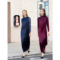AP Women 2026 Autumn and Winter New Printing Mesh Modal Shirt and High Quality Acetate Fabric Maxi Dress Lady Knitting Vest - Image 4