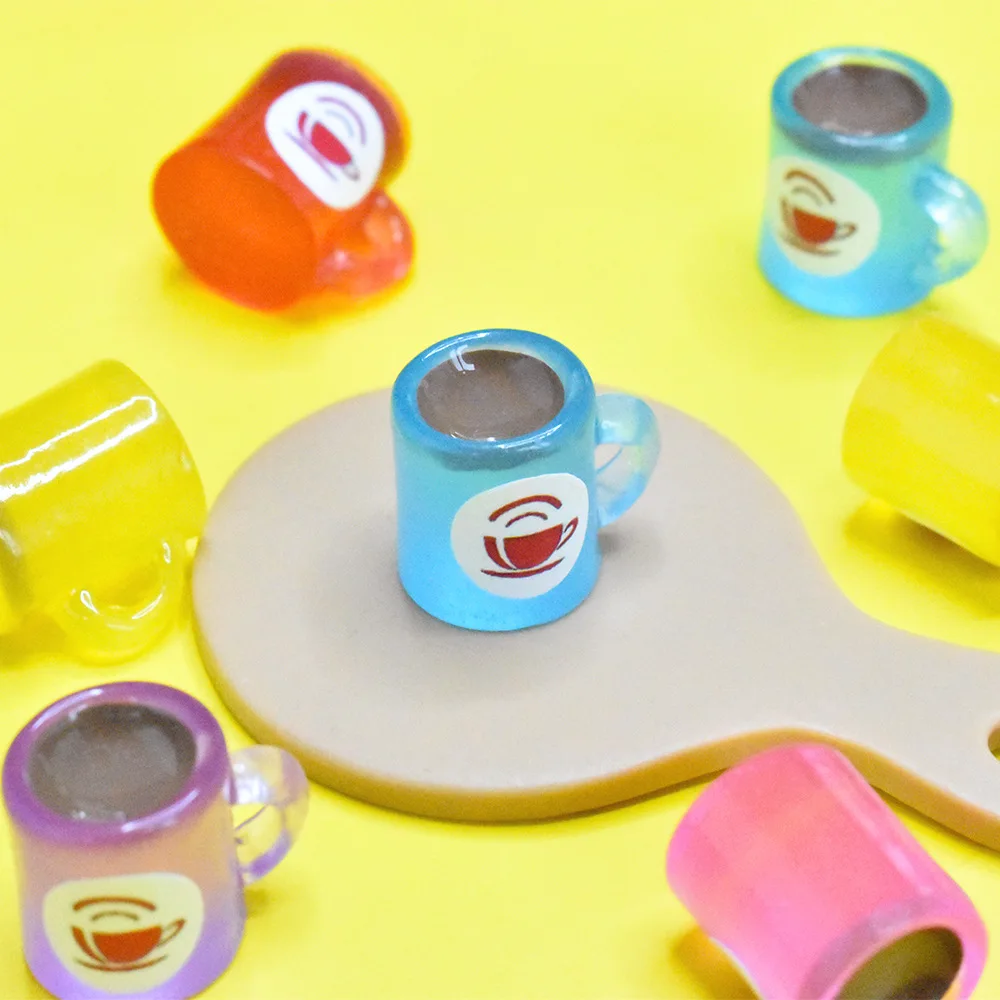 樹脂製のミニ3D置物,装飾アイテム,10個 - AliExpress