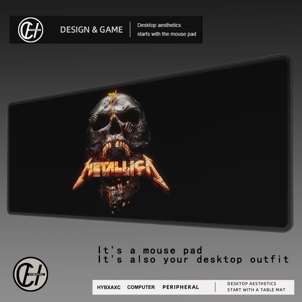 

Metallica Mouse Pad Anime game mause pads cs lol XXL Home HD Computer Desk Mats Carpet Gamer Office Laptop Soft Desktop 1000X500