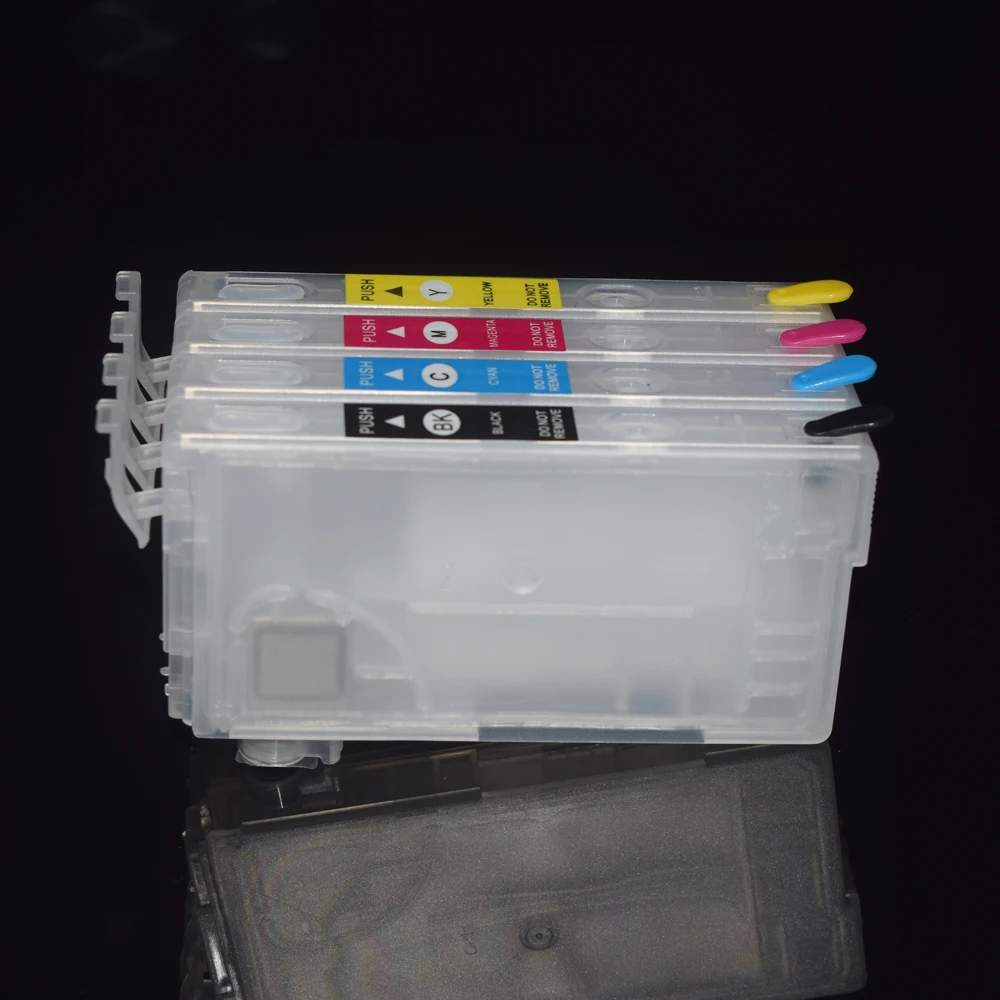 American 802XL 802 T802 T802XL Empty Refillable Ink Cartridge For Epson WF-4740 4730 4720 4734 4745 EC-4020 4030 4040 Printers