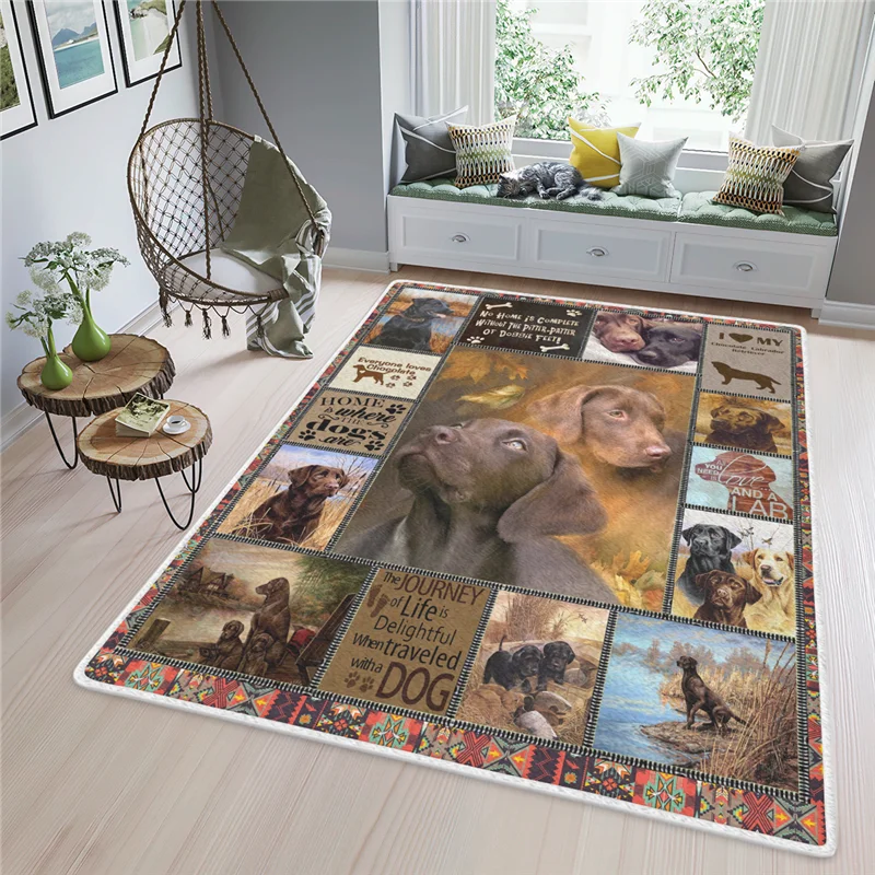 American Staffordshire Terrier Dog Area Rug 3D All Over Printed Non-slip Mat Dining Room Living Room Soft Bedroom Carpet 01