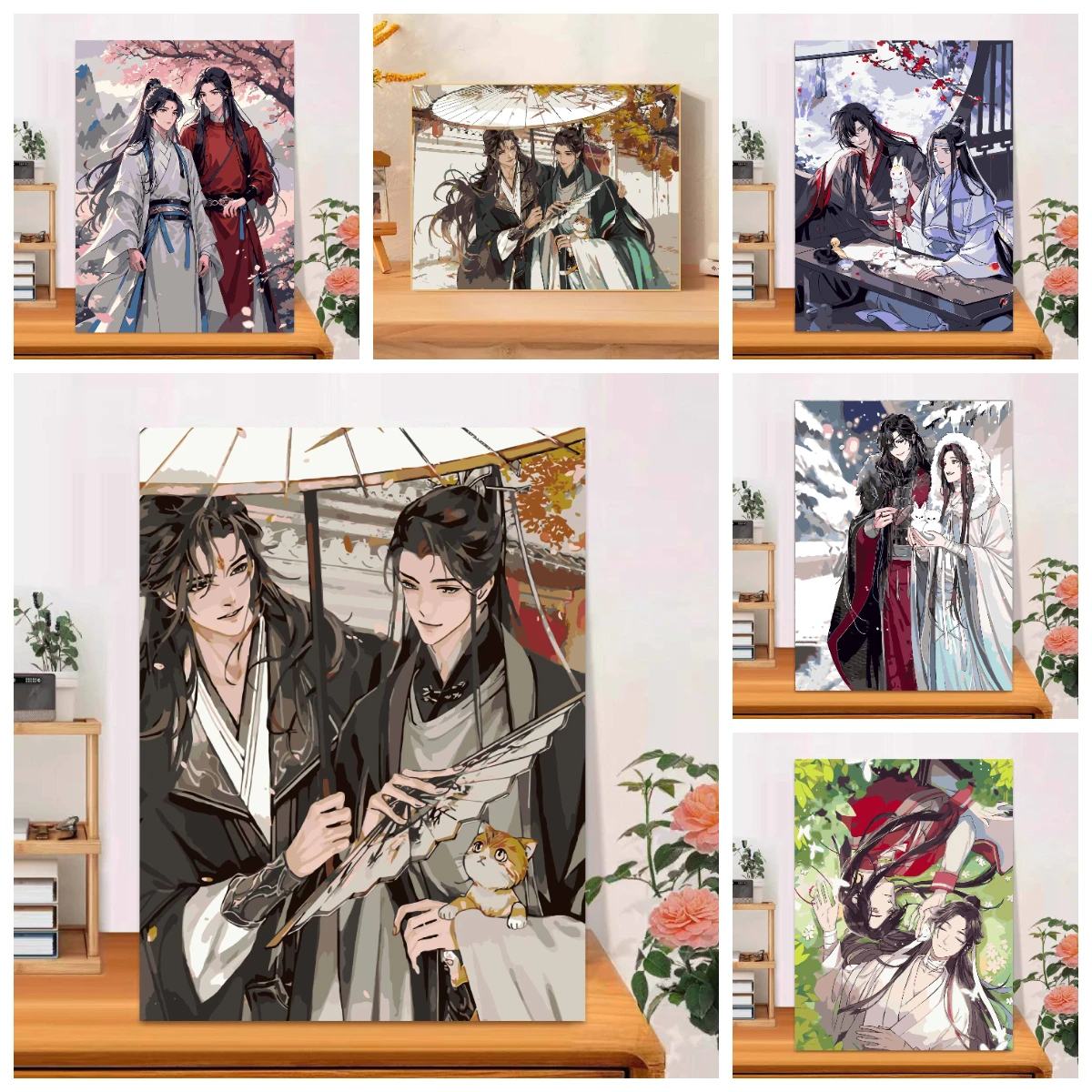 Jigsaw Puzzles Classic Anime Characters 500/1000/1200/2000PCS Home Decor for Living Room Bedroom Wall Decor Gift No Frame