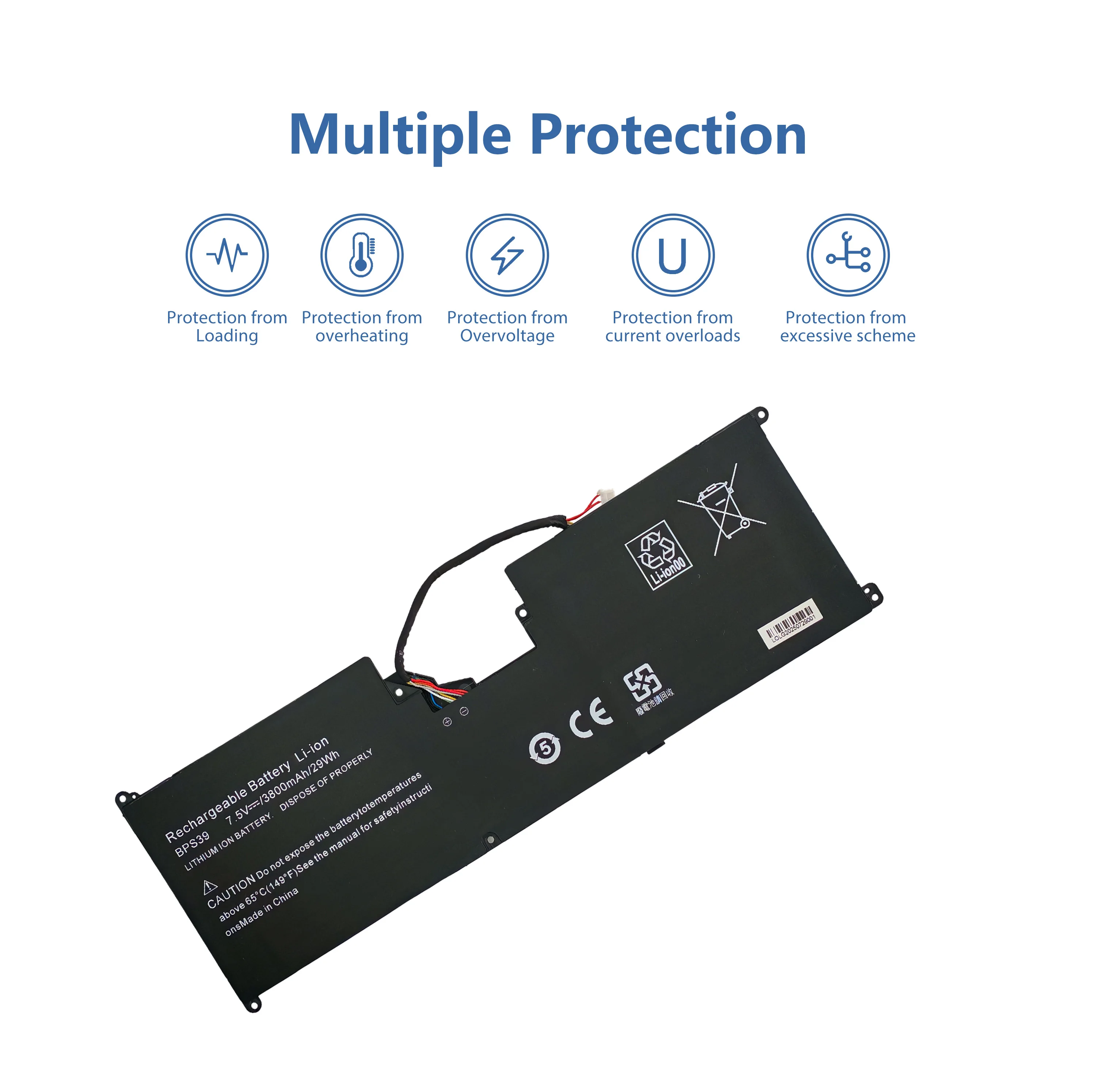 Baterai VGP-BPS39 UNTUK Sony VAIO Tablet//W Tap Tablet Tap Tap 11 Tablet 7.5V 3800MAH