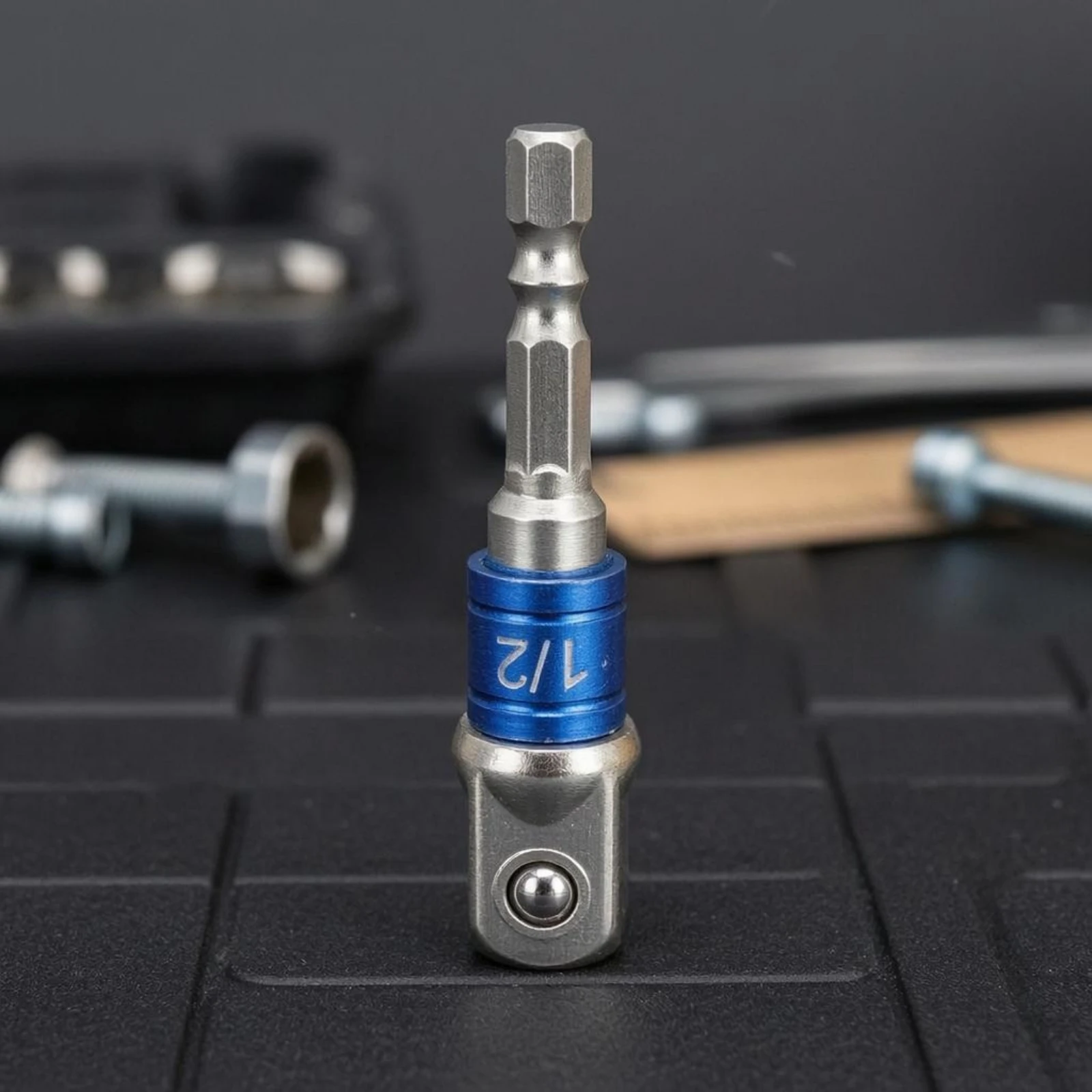 Picture 5: Socket Adapter Extension Rod Grooved Shaft Hex Shank Socket Adapter Tool Accessory Long-Lasting Heat Treated