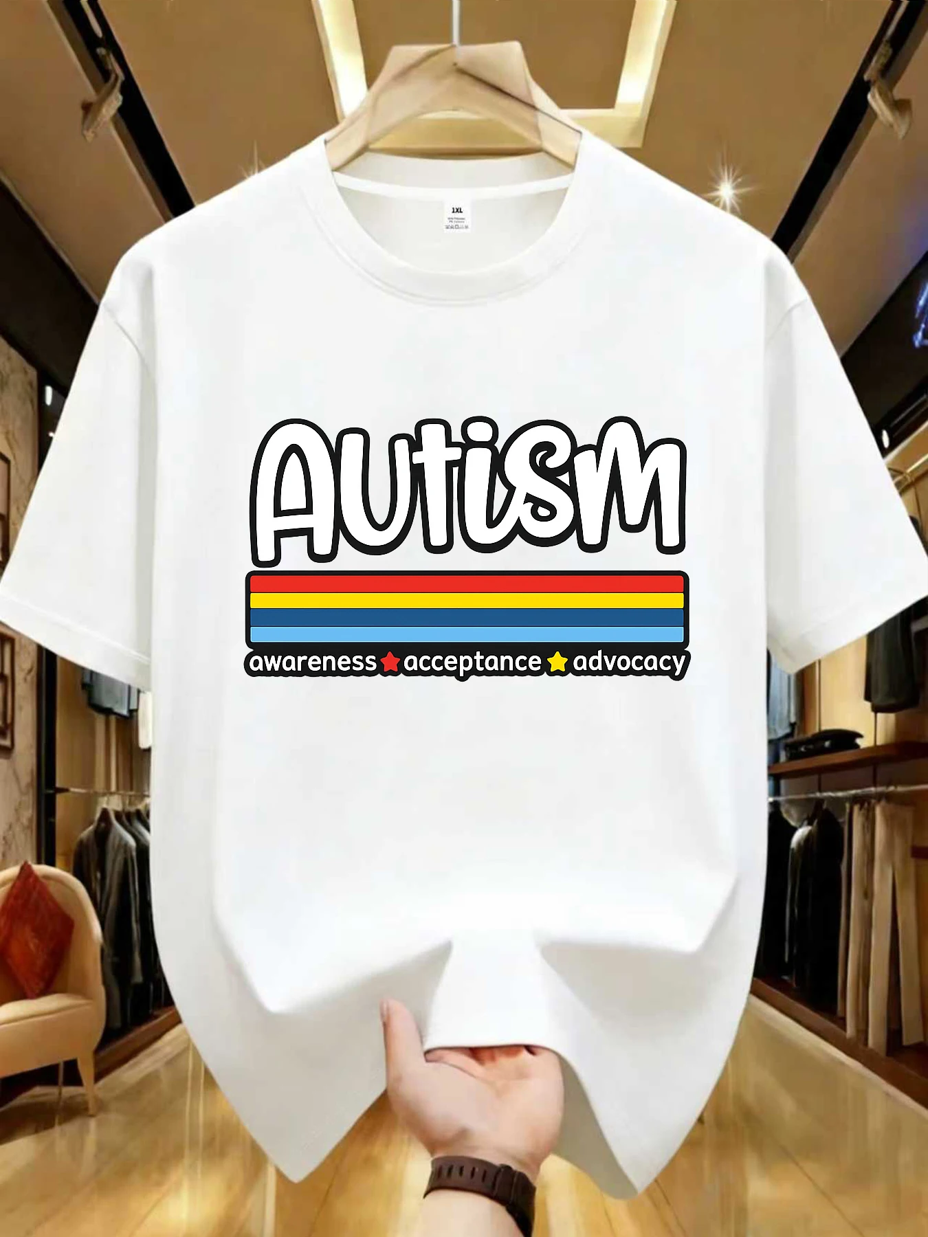 

【WDS01322】Женская футболка больших размеров с круглым вырезом, повседневная, с коротким рукавом, эластичная, с модным принтом