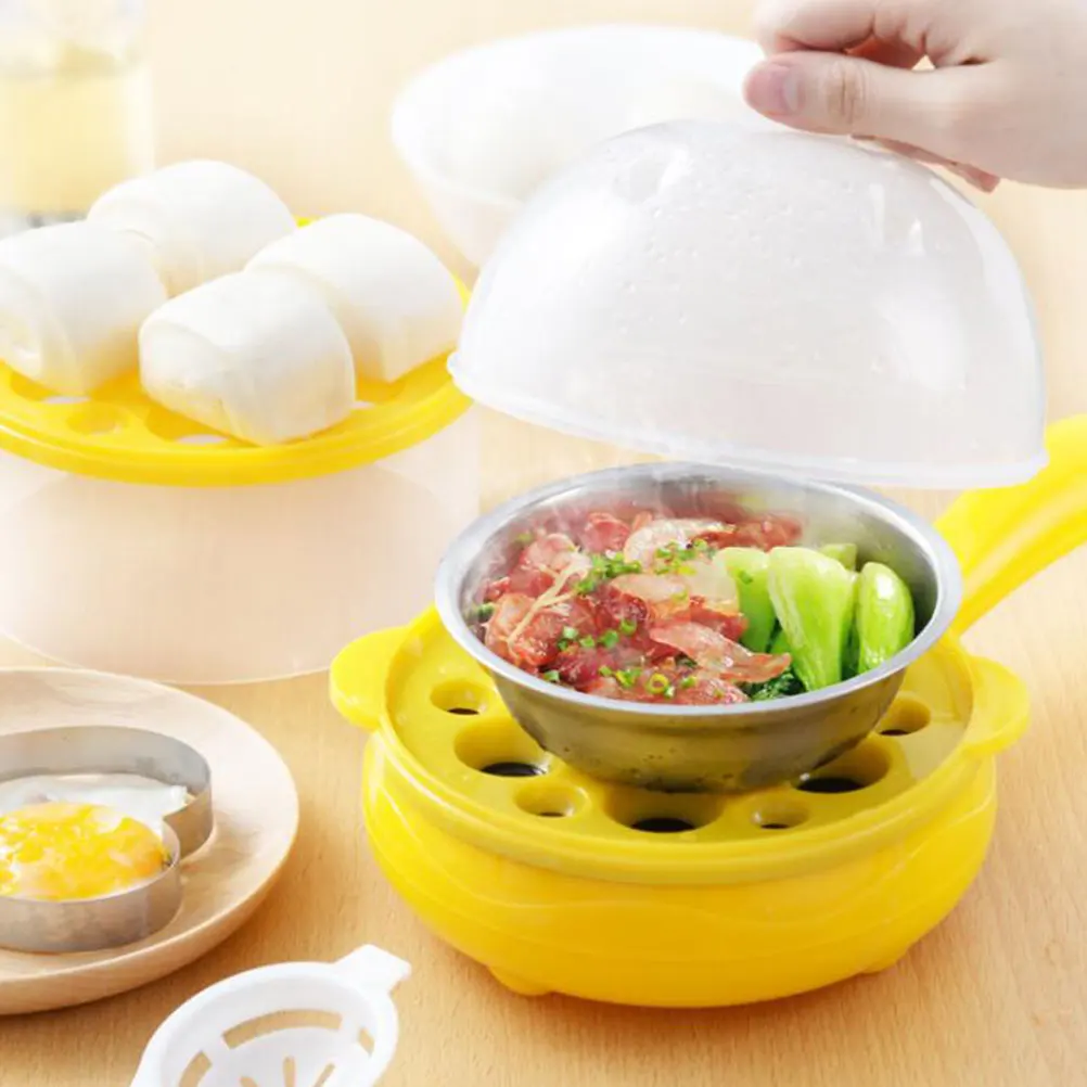 

Electric Omelette Pan Mini Non Stick Frying Eggs Pancake Maker Small Size Easy Clean Portable Kitchen Appliance Heat Insulation