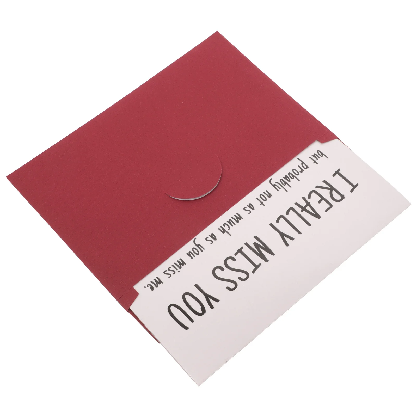 

1Set Funny Greeting Cards Envelope Set Compact Writable Paper Card for Birthday Festival