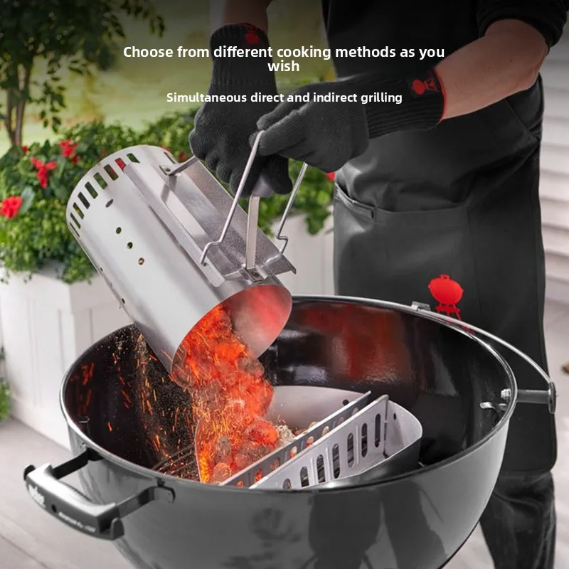Outdoor BBQ Oven Supplies Household Stew Oven Charcoal Box Charcoal Mesh Tool Accessories
