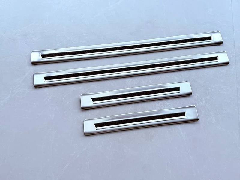 For Nissan MURANO 2025 2026 2027 Car Accessories Stainless Steel Door Sill Panel Scuff Plate Kick Step Trim Cover Protector