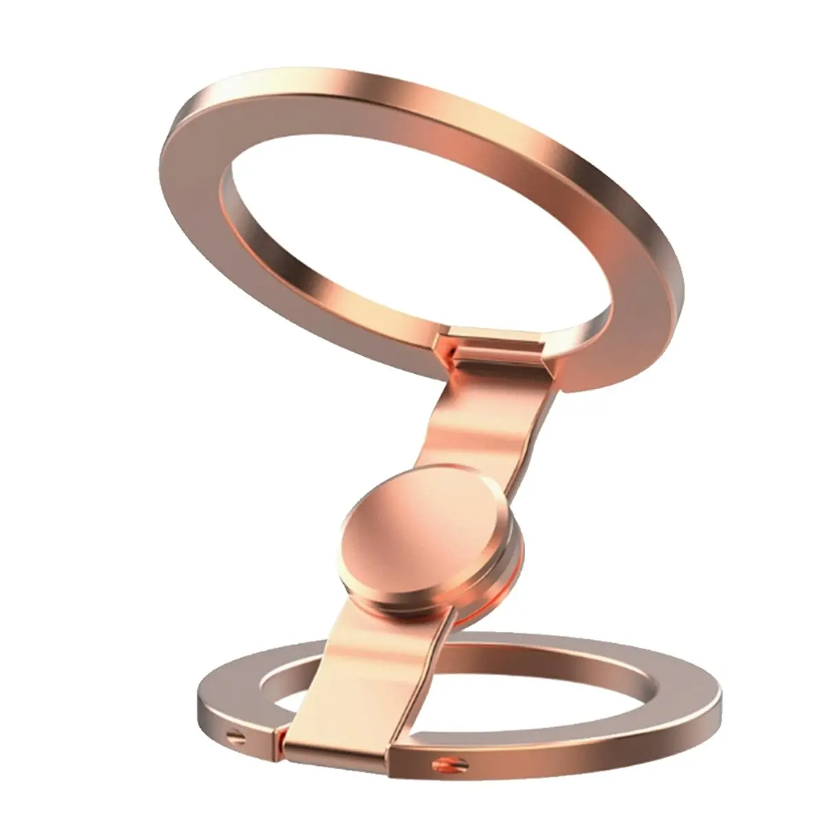 B21B Portable Magnetic Phone Stand with Fingertip Gyroscope Stress Relieving Toy Work Desk Accessory for Home and Travel