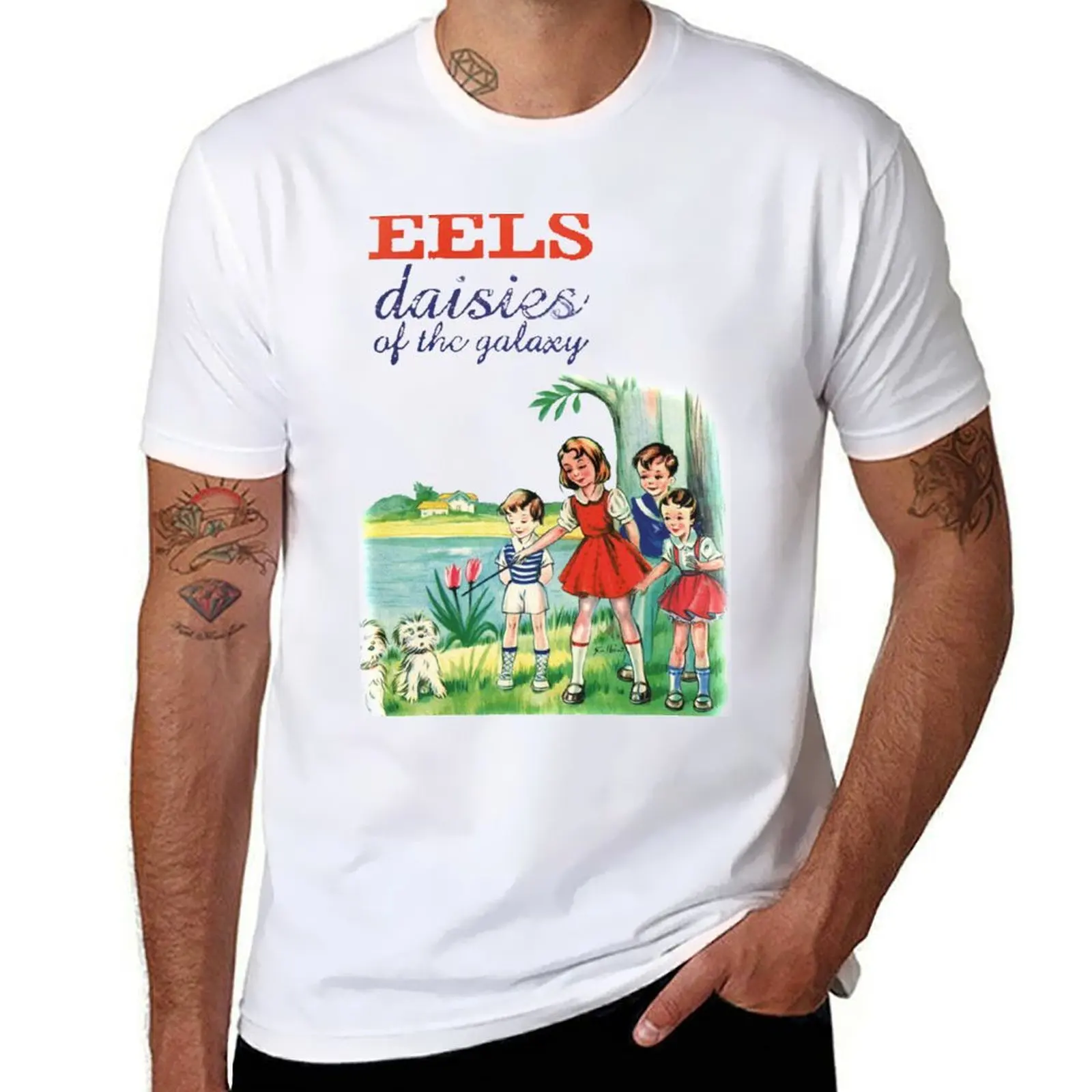 

Eels, Daisies of the galaxy T-Shirt t shirts designer cotton t shirts high quality T-Shirt