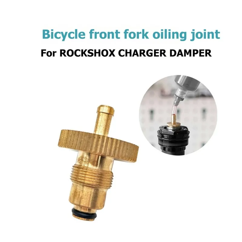 Multi Copper Bicycle Fork Oil Injection Joint For Rockshox Charger