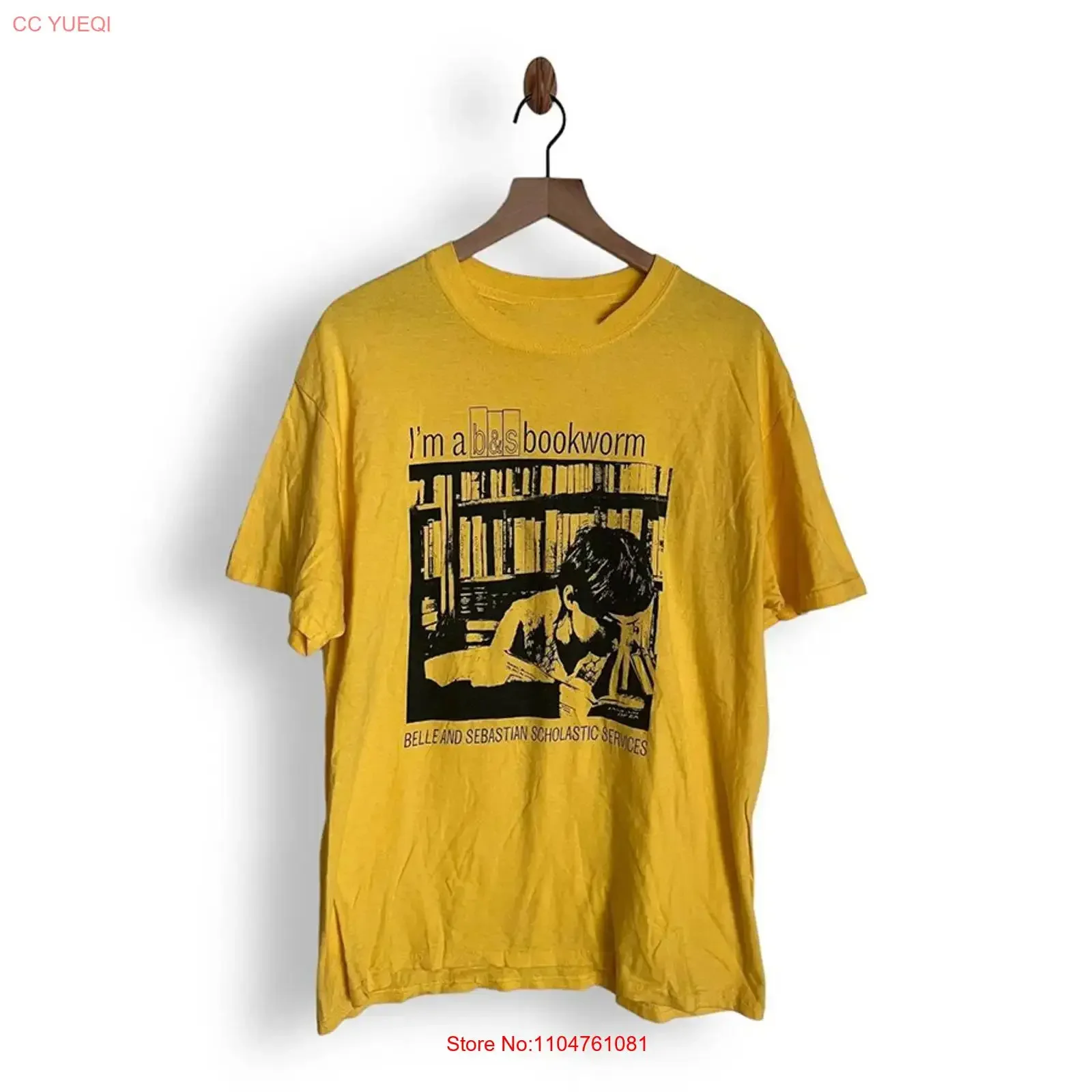 Belle And Sebastian yellow T shirt Unsiex tee All sizes S to 345Xl 1U371 vintage Washed Soft Casual Stretched designer clothes